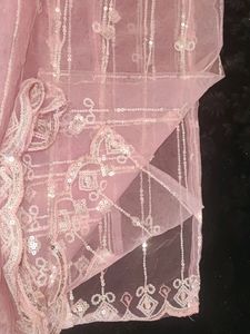 Baby Pink Party Wear ball gown