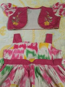 Cute Girls Dress with Jacket