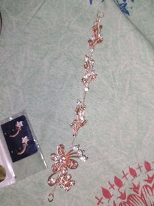 Floral Crystal Hair Jewelry