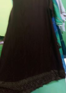New Beautiful Frock Wd Lmn Yllo Bottem