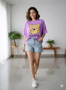 Cute Winnie the Pooh Graphic Tee
