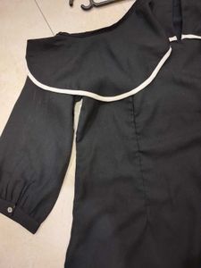 Black Cold Shoulder Dress