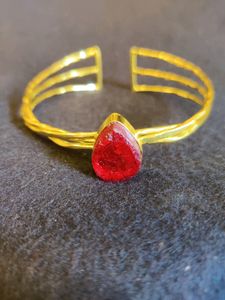 Druzy Ruby Bracelet
