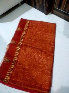 Red Saree