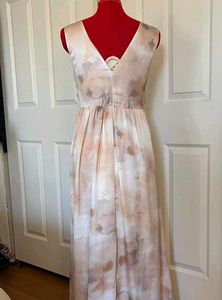 H&amp;M Flared Dress Long Summer