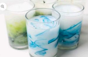 Handmade Decorative Marble Candles