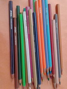 24 Shades Of Pencil Colour Not Used Also