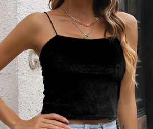 Solid Round Neck Backless Slim Fit Crop Top