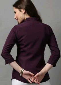 Elegant Plum Shirt