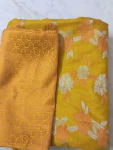 Elegant Yellow Saree