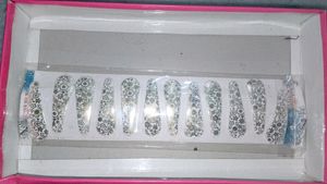 Beautiful Golden &amp; White Hairclip Pair