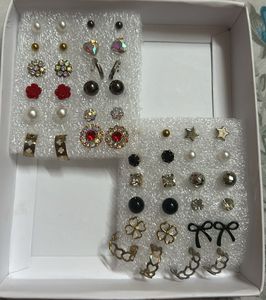 Set Of 24 Earrings