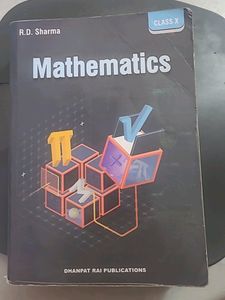 RD Sharma Class X Mathematics Book