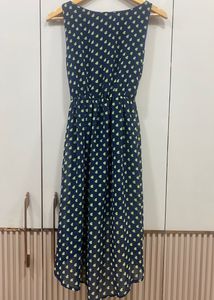 B + Vestry Women’s Flared Heart Printed A- Line Dress