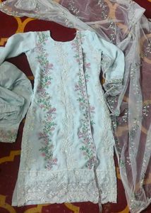 Elegant Embroidered Salwar Kameez