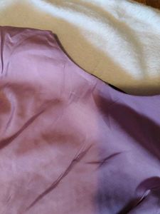 Lavender Embroidered Kurti Set