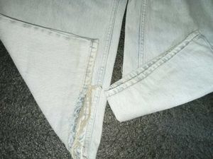 Wide Leg Light Wash Jeans