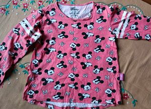 Mickey Mouse Tops for Kids 👚🤍