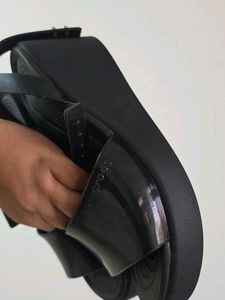 CROCS Brooklyn Ankle Strap Wedge Platform Sandals