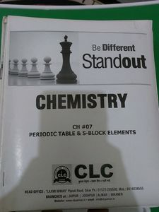 Chemistry Book For Neet And Jee Preparation
