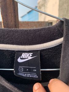 Nike Black Sweatshirt with Logo
