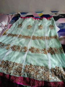 ethnic lehenga choli.