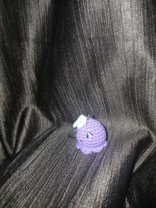 Crochet Octopus Keychain