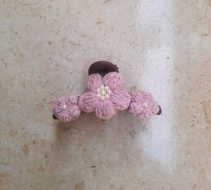 Floral Hair Claw Clip (2pcs)
