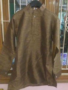 Men's Brown Kurta