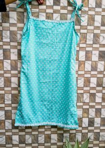 Strapped Short Kurti 🫧