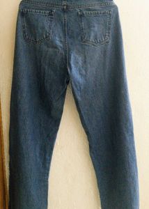 DNMX Blue Straight Jeans
