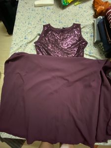 Voilet Maxi Dress Or Gown