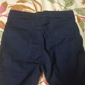 Navy Blue Eco-Wash Jeggings – Max Cares