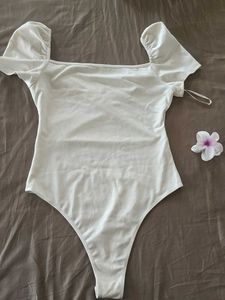 White Bodysuit - Shein
