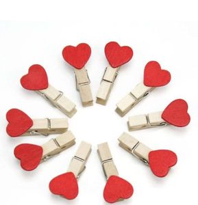 Heart Clothespins - Photo &amp; Card Holders