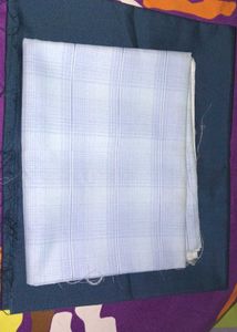 fabric of shirt and pants 🩵💙
