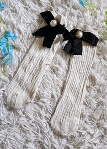 Cute Bow Socks