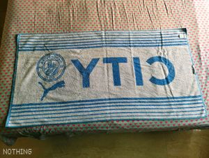Manchester City Football Large Towel