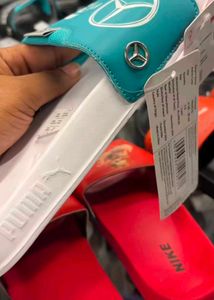 puma mercedes sliders