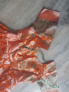 Pattu Long Top With Lining