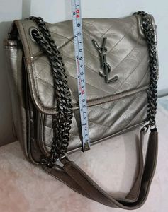 Metallic YSL Handbag (Copy)