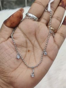 925 Anklet Wth Hallmark (Payal)