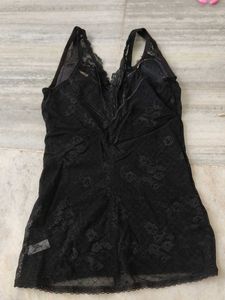 Lace Cami Top - Elegant Black