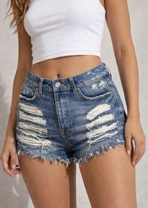 Bershka Ripped Shorts
