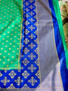 Tussar Silk Saree With Blouse