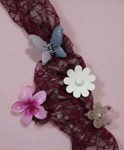 Cute Floral Hair Clip Set