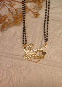 Customize Couple Name Mangalsutra