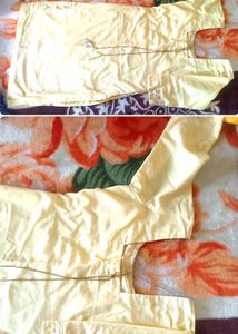 Unused Yellow Color 💛 Kurta Salwar Dupatta Set