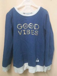 Good Vibes Blue Sweatshirt