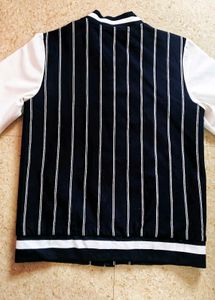 Striped Varsity Jacket